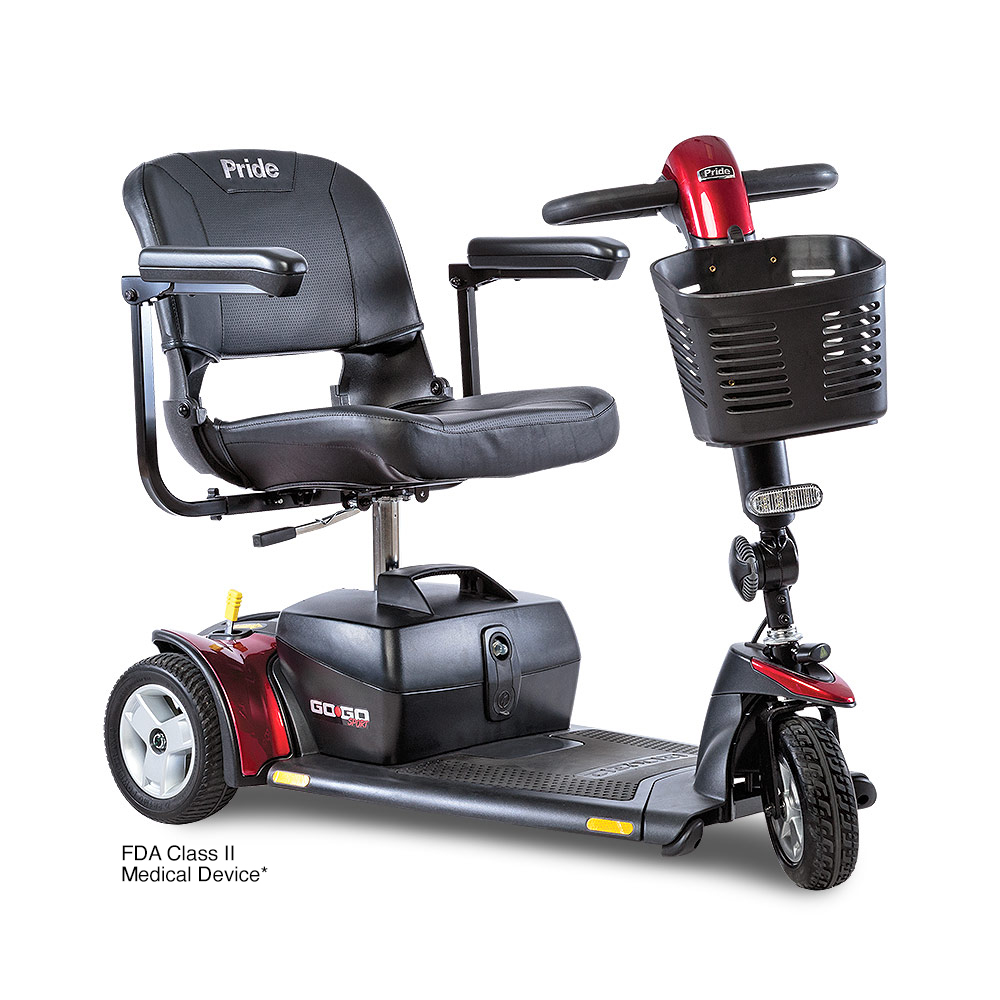 San Bernardino electric mobility 3 wheel Go Go Scooter